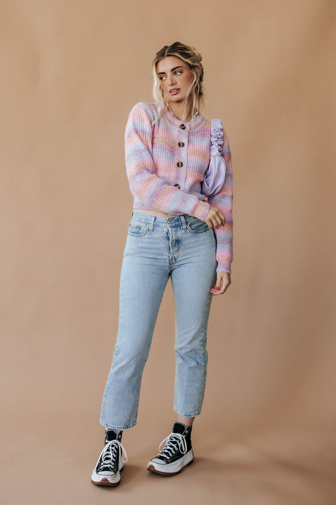 She's All That Cardigan // Lavender